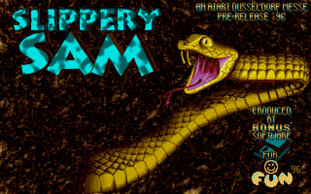 Slippery Sam atari screenshot